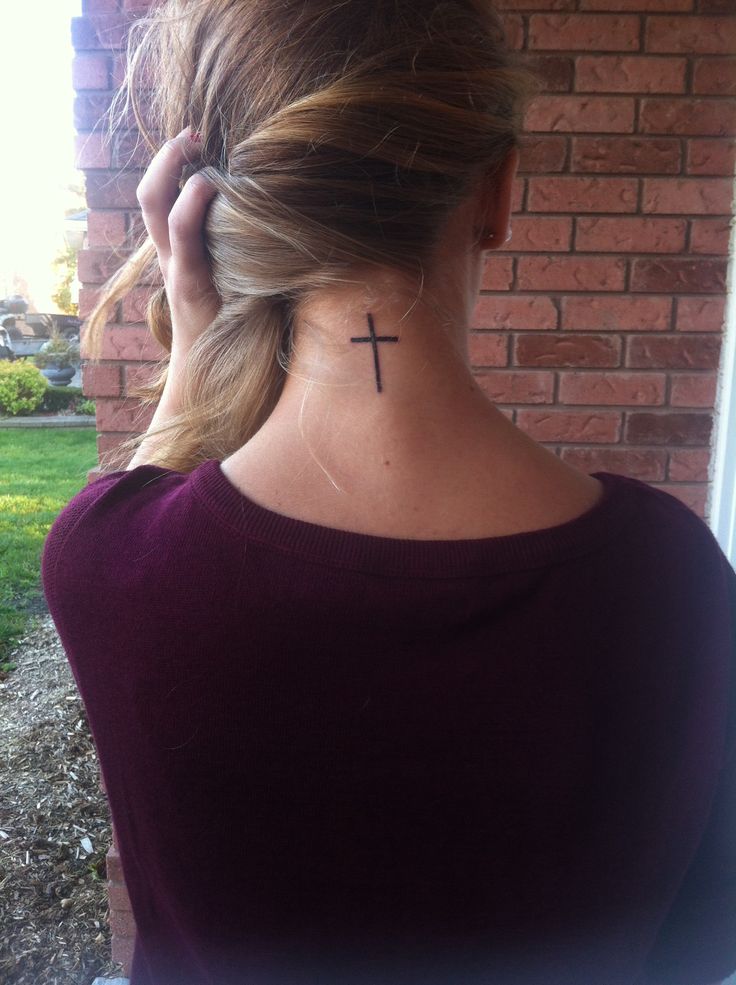 5 Meaningful Cross Neck Tattoo Designs