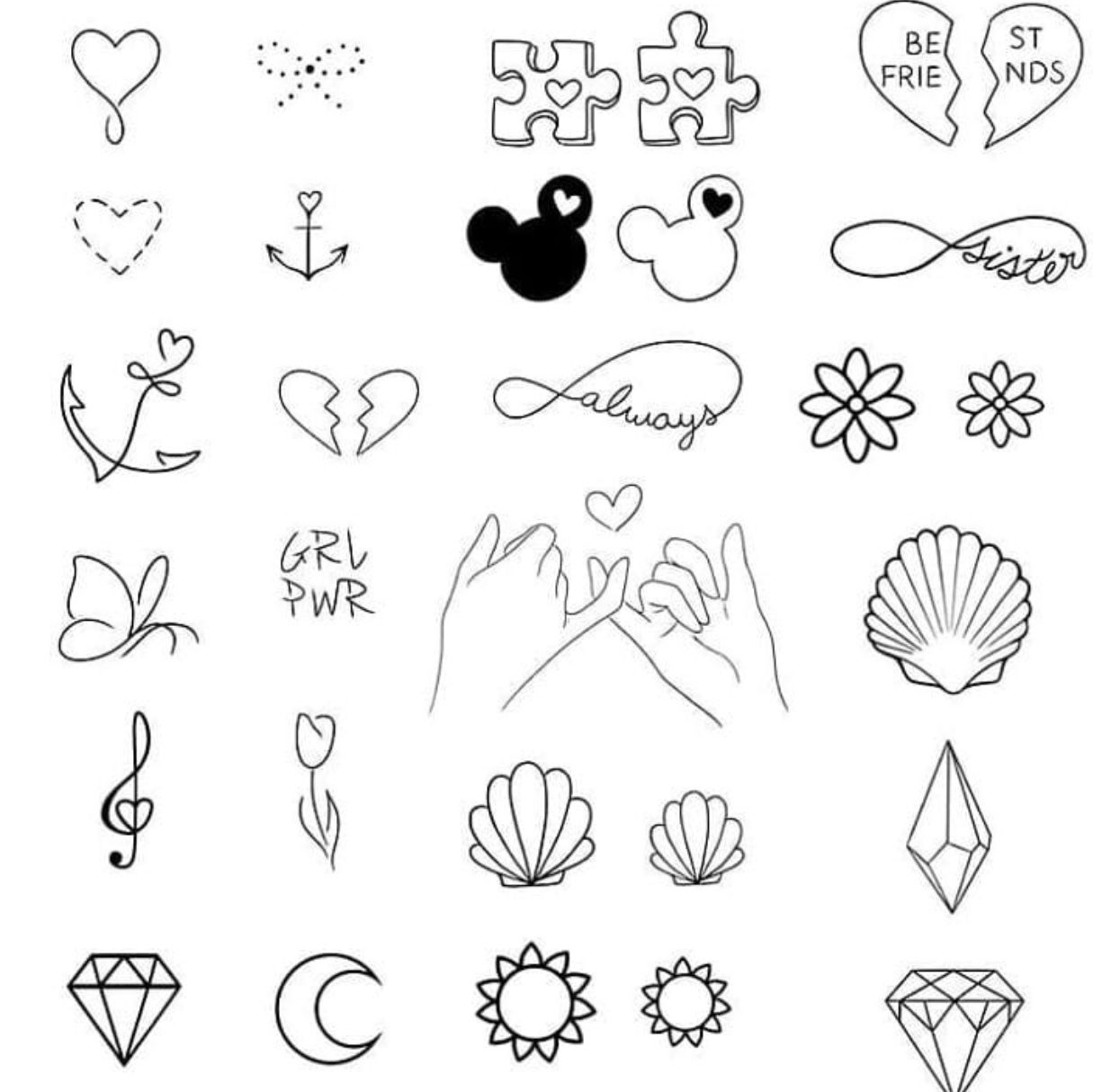 Easy Tattoo Drawings For Beginners Warehouse Of Ideas